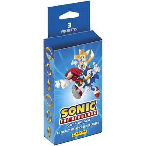 Cartes à collectionner Panini Sonic Hedgehog TC Blister 3 pochettes pas cher