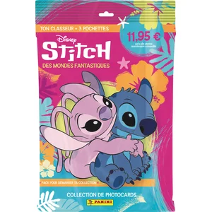 Comparateur de prix : Classeur + lot de 3 x 5 photocards Panini - Stitch