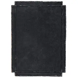 MAGIS tapis VOLENTIERI CORNICE 300 x 400 cm (Noir - 97% lin et 3% visc... pas cher