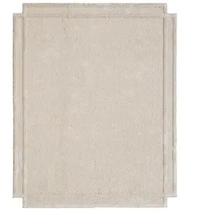 MAGIS tapis VOLENTIERI CORNICE 300 x 400 cm (Beige - 97% lin et 3% viscose) pas cher