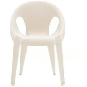 Magis - Fauteuil empilable Bell - Blanc - Polypropylène recyclé - Desi... pas cher