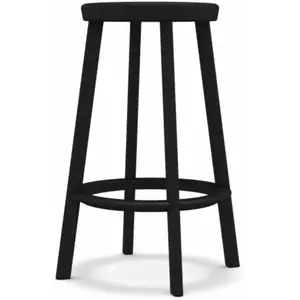 Tabouret de bar en aluminium noir 66 cm Deja-vu - Magis pas cher