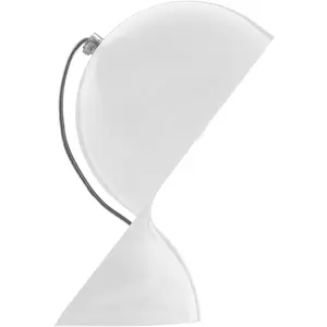 Artemide - Lampe de table Dalù - Blanc - Plastique - Designer Vico Magistretti
