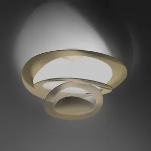 Comparateur de prix : ARTEMIDE lampe au plafond plafonnier PIRCE MINI (Gold à LED - Aluminium)