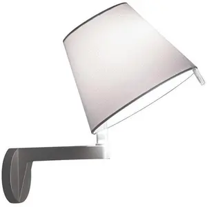 Comparateur de prix : Applique Melampo - gris aluminium - avec interrupteur Artemide