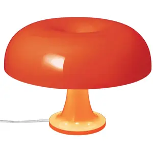Comparateur de prix : Artemide Lampe de table - Nessino - Orange - Plastique - 1 ampoule - Design contemporain