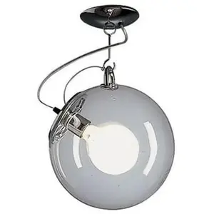 Comparateur de prix : Artemide MICONOS-Plafonnier Verre/Métal Ø30cm