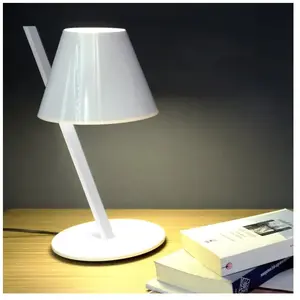 Comparateur de prix : Artemide Lampe De Table La Petite Métal Plastique Blanc / H 37 Cm - Artemide