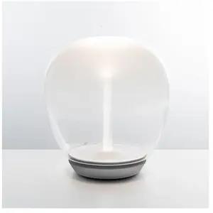 Comparateur de prix : ARTEMIDE lampe de table EMPATIA à LED (Ø 16 cm - Verre soufflé et aluminium)