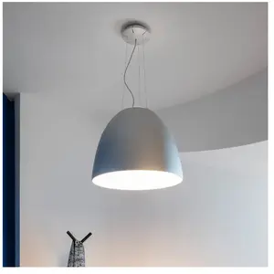 ARTEMIDE lampe à suspension NUR (Gris aluminium - Aluminium, Verre)Vendu parmyareadesign