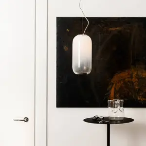 Artemide Gople Mini suspension, blanche/blanche pas cher