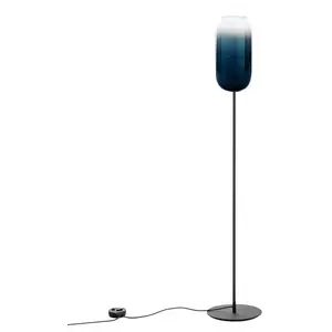 Artemide Gople lampadaire, bleu/noir pas cher