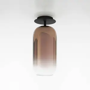 Artemide Gople Mini plafonnier, bronze/noir pas cher