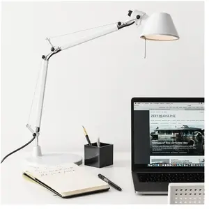 Comparateur de prix : ARTEMIDE lampe de table TOLOMEO MICRO (Blanc brillant - Aluminium, acier)
