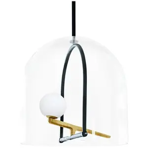 Comparateur de prix : Artemide YANZI-Suspension LED Verre/Métal Ø35cm