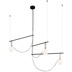 Comparateur de prix : ARTEMIDE lampe à suspension NH S3 14 CLUSTER (LED - verre soufflé et laiton)