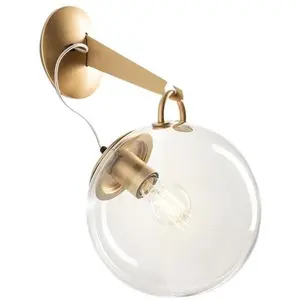 Artemide MICONOS-Applique Verre/Métal Ø25cmVendu parluminaire