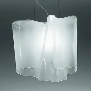 Artemide Logico suspension 1 lampe 40 cm gris pas cher