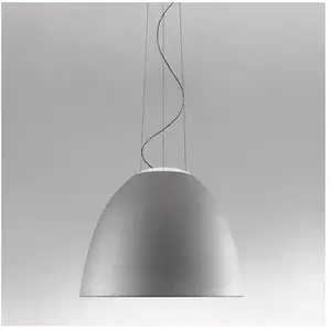 Comparateur de prix : ARTEMIDE lampe à suspension NUR LED (Gris aluminium - Aluminium, méthacrylate, verre)