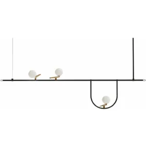 Haute suspension noire Yanzi - Artemide pas cher