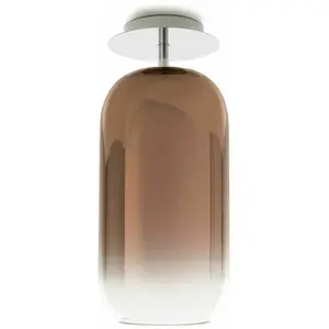 Artemide Gople plafonnier bronze/argenté
