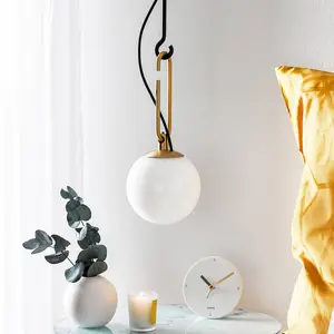 Artemide nh suspension en verre, Ø 14 cm