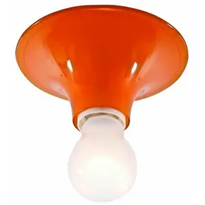 Applique murale orange 14 cm Teti - Artemide pas cher