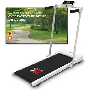 Tapis De Course Pliable YM Next 1000 – Inclinable, 12 Km/h, Bluetooth, Surface XXL 42 Cm – Marque Italienne