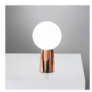 Comparateur de prix : Zafferano - Lampe de table Olimpia Pro Cuivre, rechargeable et dimmable