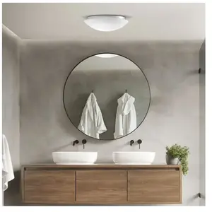 Ailati Lights by Zafferano Bis Plafonnier E27, 2 sources lumineuses, IP44, LL6112NE, pas cher