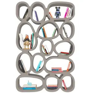 QEEBOO bibliothèque verticale KOIBUCHI (Ivoire - Polyéthylène)Vendu parmyareadesign