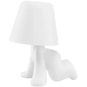 QEEBOO lampe de table SWEET BROTHERS RON (Blanc - Polycarbonate peint ... pas cher