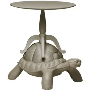 QEEBOO table basse TURTLE CARRY COFFEE TABLE (Gris tourterelle - Polyé...Vendu parmyareadesign