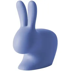 QEEBOO chaise RABBIT CHAIR (Bleu - Polyéthylène) pas cher