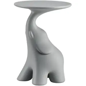 QEEBOO table basse PAKO (Gris - Polyéthylène) pas cher