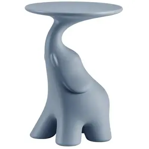 QEEBOO table basse PAKO (Bleu - Polyéthylène) pas cher