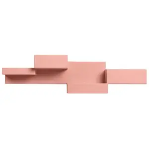 QEEBOO bibliotheque murale PRIMITIVE BOOKSHELF XS (Rose - Polyéthylène...Vendu parmyareadesign