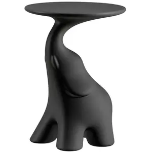 QEEBOO table basse PAKO (Noir - Polyéthylène) pas cher
