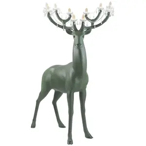 QEEBOO lampadaire d'extérieur SHERWOOD (Forêt - Polyéthylène) pas cher