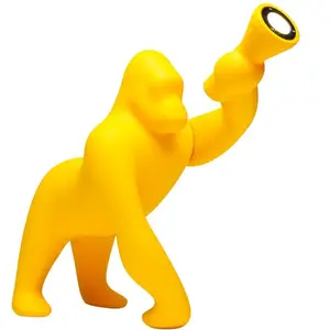 QEEBOO lampe de table KONG XS (Jaune - Polyéthylène) pas cher