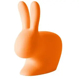 QEEBOO RABBIT CHAIR DARK ORANGE pas cher