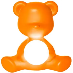 QEEBOO lampe de table TEDDY GIRL (Orange - Polyéthylène) pas cher