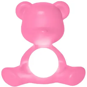 QEEBOO lampe de table TEDDY GIRL (Rose - Polyéthylène) pas cher