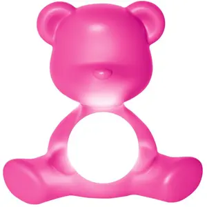 QEEBOO lampe de table TEDDY GIRL (Fuchsia - Polyéthylène) pas cher