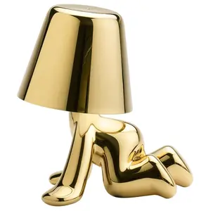 Comparateur de prix : QEEBOO lampe de table GOLDEN BROTHERS (Ron - Polycarbonate)