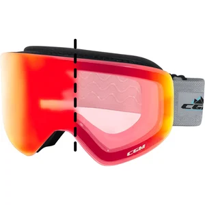 CGM Masque de ski 781A MAG Noir|Photochromique IRIDIUM PLUS Rouge S1-S3 (8%-80%) pas cher