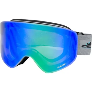 CGM Masque de ski 781A MAG Blanc|IRIDIUM PLUS Vert S2 (18%-43%) pas cher