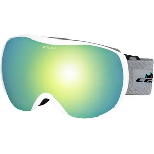 CGM Masque de ski 780A JOY Blanc lentille IRIDIUM PLUS Or S3 (8%-18%) pas cher