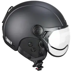 Comparateur de prix : CGM EBI Casque de ski unisexe pour adulte, noir mat, XXXS (49-50cm)