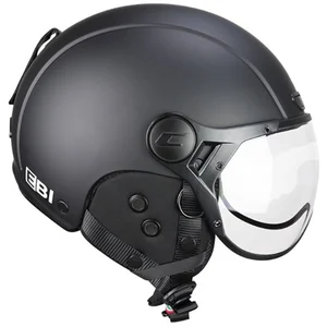 CGM EBI Casque de ski unisexe pour adulte, noir mat, XXL (61 cm)
